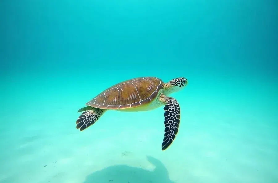 Swim with turtles in Barbados