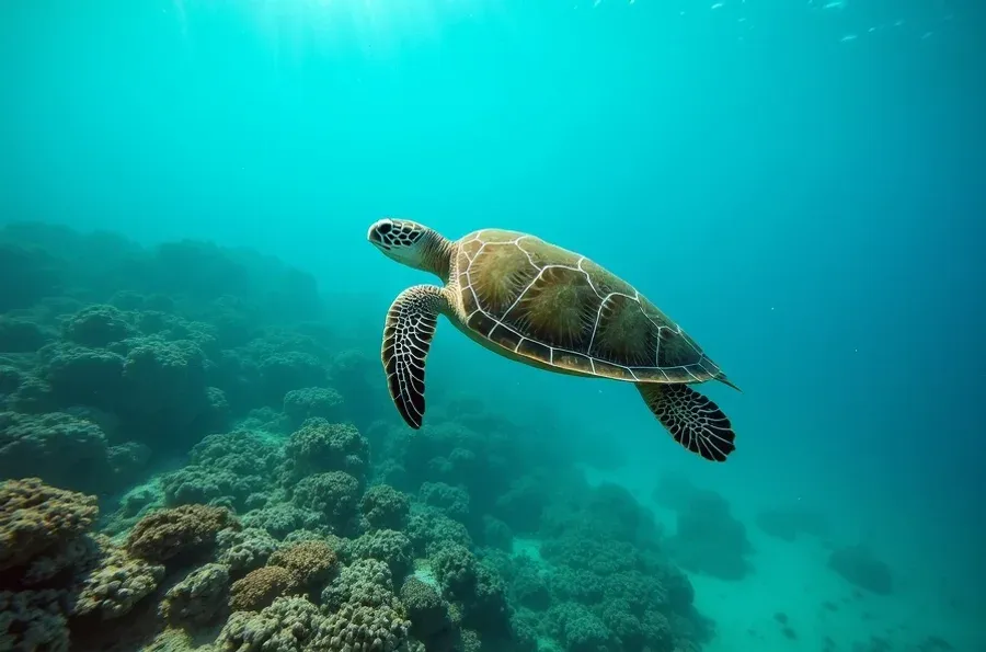 Swim with turtles in Isla Mujeres