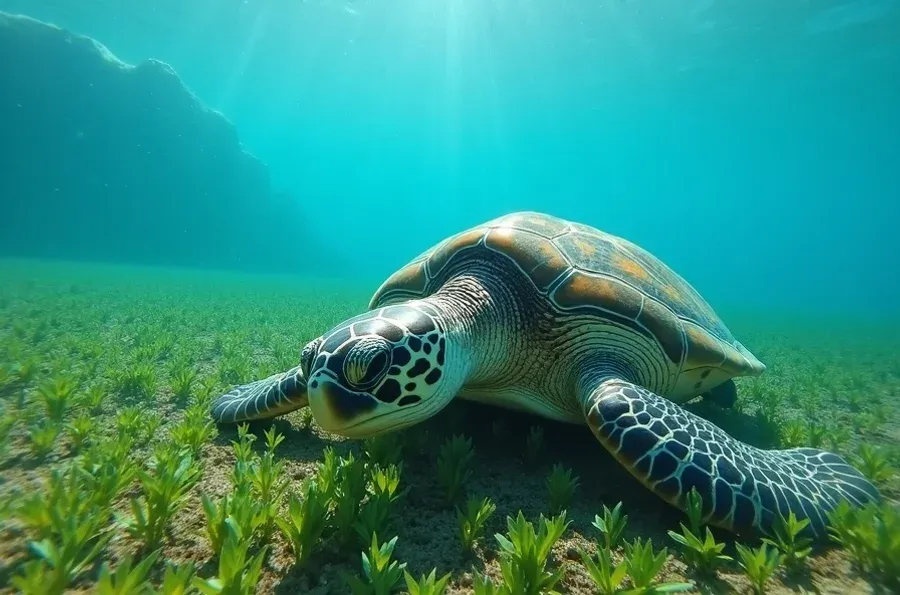 Swim with turtles in Martinique