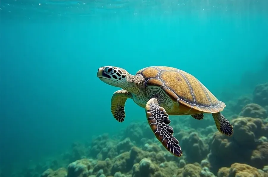 Swim with turtles in St. Thomas