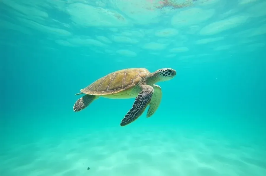 Swim with turtles in Zanzibar, Tanzania