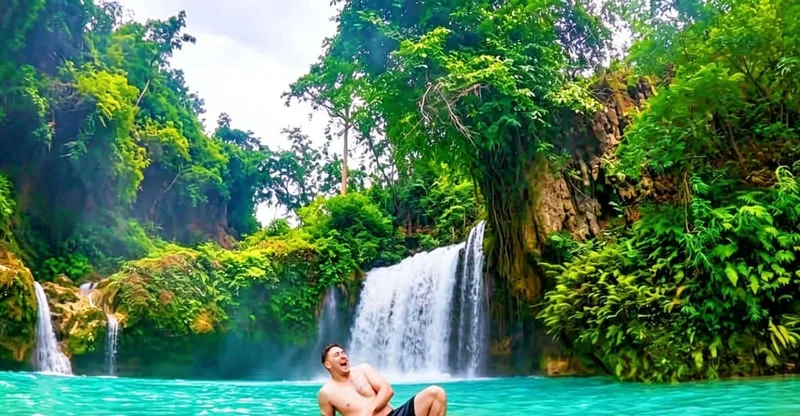 Moalboal: Sardine Run Snorkel & Kawasan Canyoneering, swim with turtles in Moalboal